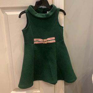 Janie and Jack Green dress 2T